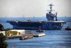 横須賀基地の米空母が艦交代　ジョージ・ワシントン、8月1日付で運用開始