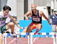 【全国高校総体】陸上男子400障害　法政二・菊田が50秒14の大会タイ記録でV