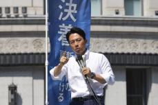 「危機感がここに立つ理由」　小泉氏、銀座で初の街頭演説