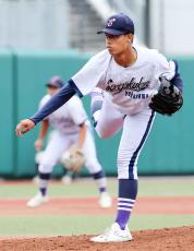 横浜創学館・鈴木圭晋がプロ志望届　直球140キロ台後半の本格派右腕