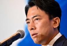 【自民党総裁選】「勝負の行方は50-50」小泉氏、質問終える前に即答　大谷選手の偉業にちなみ