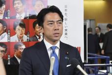 立憲民主党代表選挙　自民・小泉氏「政権運営能力は決して負けない」　野田氏との頂上対決に意欲