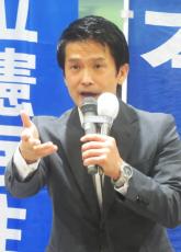 立民・小川幹事長が就任後初、川崎で街頭演説　党内融和策、野党間の連携を問われると