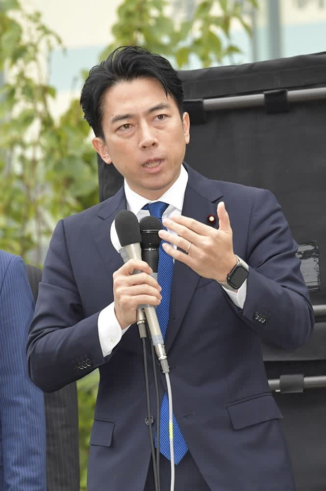 「自民党が自らに鋭いメスを入れる」小泉進次郎氏、選対委員長に就任後初の街頭演説