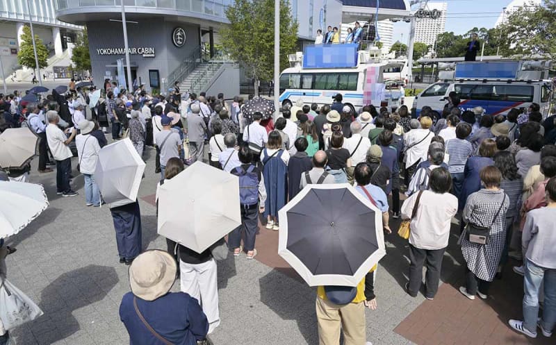 衆院選が公示　神奈川県内20選挙区に85人届け出　27日投開票