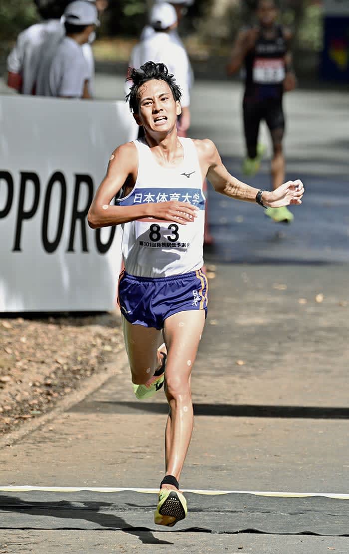 【箱根駅伝予選会】日体大、77大会連続で本戦切符を獲得　相洋高出身・平島は涙「ほっとした」