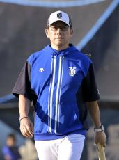 【日本シリーズ第6戦】DeNA三浦監督、日本一王手の大一番に「全員が集中して全力出す」