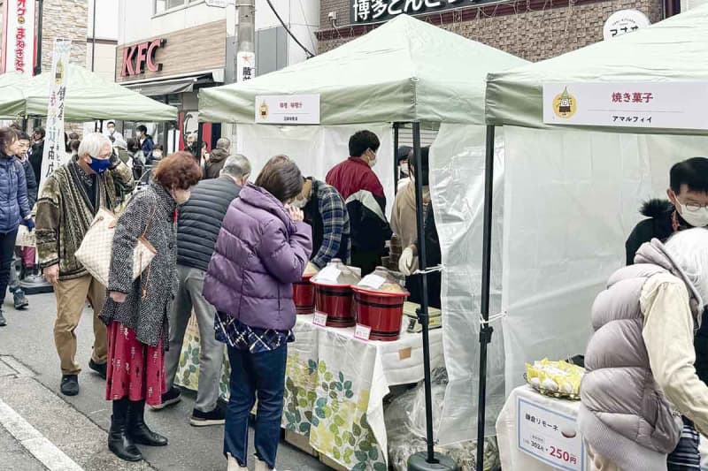 鎌倉グルメなど屋台多数出店　23日「かまくら駅前朝市」　前回は3500人が来場　イベントも予定