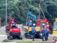 土砂災害時に地域守る「機動部隊」　横須賀市消防局と地元消防団一体で発足