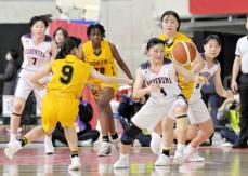 【バスケ全国高校選手権】女子・鵠沼が福島東稜に快勝、小石川や竹部が躍動　ウインターカップ開幕