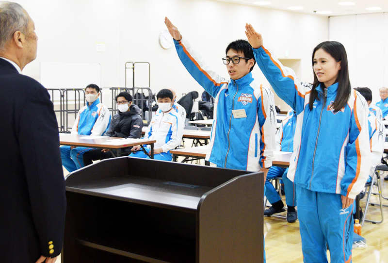 【都道府県対抗駅伝】神奈川県代表が結団式「県民の誇り胸に走り抜く」