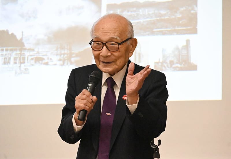 核兵器廃絶へ「若い世代も」　被団協代表委員・田中さん、相模女子大で講演