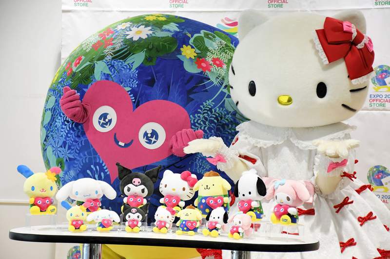 キティにポムポムプリンも…横浜・園芸博とサンリオが連携、トゥンク
