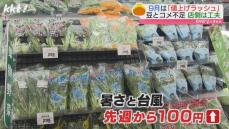 ｢値上げが止まらない｣猛暑や台風の影響で野菜も前週より値上がり コメの品薄も続く