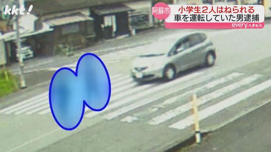 ｢歩行者が見えなかった｣青信号で横断歩道を渡っていた小学生2人をはねる 64歳の男を現行犯逮捕