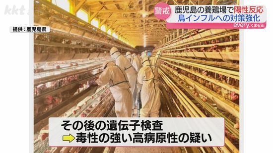 【鳥インフル】鹿児島･出水市での発生受け熊本県が対策会議 熊本県は搬出制限区域外