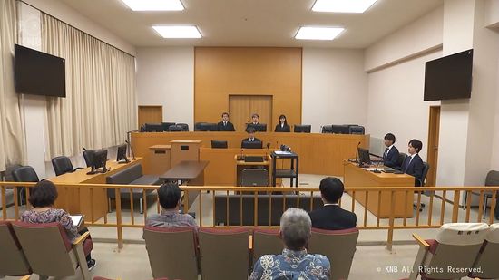 同僚に暴行の被告　起訴内容認める　富山地方裁判所の裁判員裁判