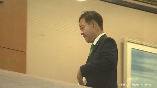 後援会役員会で政治資金めぐる問題について説明　田畑議員　富山１区選出