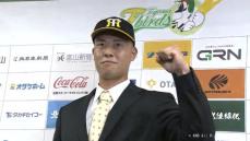 「サンダーバーズを背負って恥じないプレーを」　佐野大陽選手が阪神から５位指名　プロ野球ドラフト会議　富山県関係選手で唯一