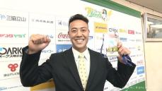 阪神が指名あいさつ　ドラフト5位のサンダーバーズ佐野選手