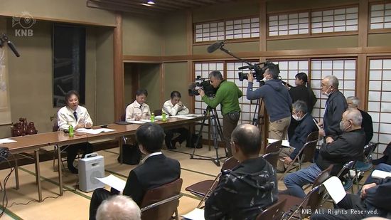 “全力で支援”誓う　甚大被害の姿地区で意見交換　氷見市・菊地市長