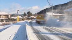 強烈寒波が襲来！山間部ほどしっかり積雪　山口市中心部でも雪化粧が…