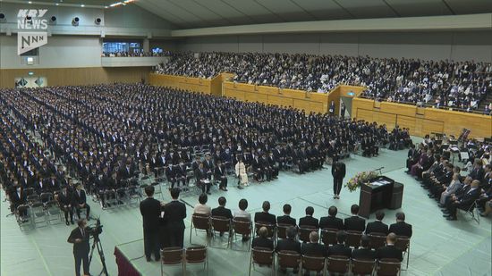 希望を胸に…山口大学で入学式　新入生2,500人が新たなスタート！