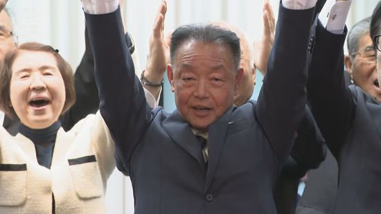 【速報】美祢市長選挙 現職の篠田洋司氏が再選