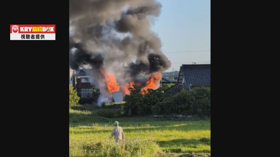 山口市嘉川で火事　焼け跡から男性1人の遺体見つかる