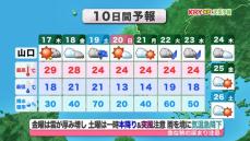 【山口天気 夕刊10/16】異例の高温傾向が続いた秋前半…あす17日(木)も異例の蒸し暑さ　深まる秋は今週末から