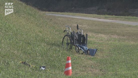 車いすの男性が車にはねられたか、山口市の市道　男性は死亡…警察がひき逃げ事件として捜査