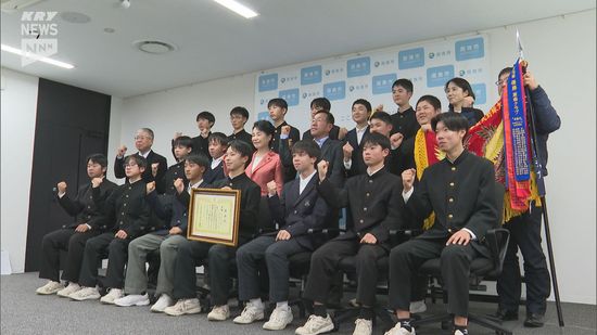 春の全国大会まだ見ぬ１勝へ！野球・周南クラブ　全国大会出場で市長を表敬