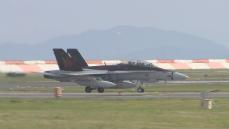 米軍岩国基地】海兵隊のFA18レガシーホーネットが到着 ローテーション