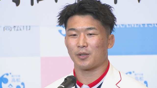 パリ五輪レスリング金・日下尚選手に市民栄誉賞「高松に生まれて良かった。みんなうどんを食べよう」