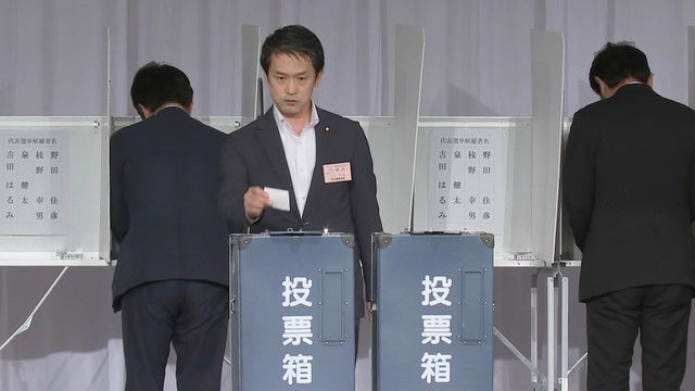 立憲民主党の新代表に野田佳彦元総理　小川淳也議員、柚木道義議員の投票先は