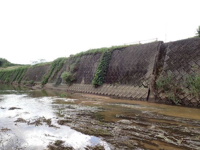 22日の大雨で河川の護岸ブロックが崩れ約2500万円の被害　香川・三豊市