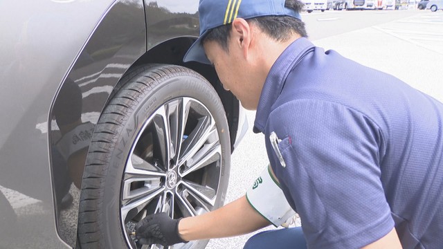 高速SAでドライバーに安全運転を呼び掛け　無料で車の安全点検も　香川・さぬき市