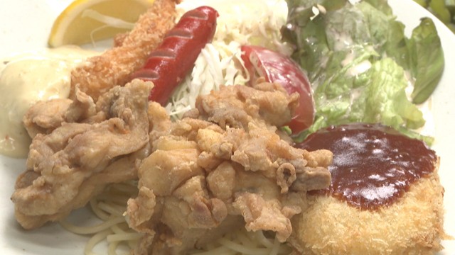 エビフライ、唐揚げ、コロッケが米に合う！大衆食堂の人気メニュー「ミックスA定食」　岡山・玉野市【ほっとマルシェ】