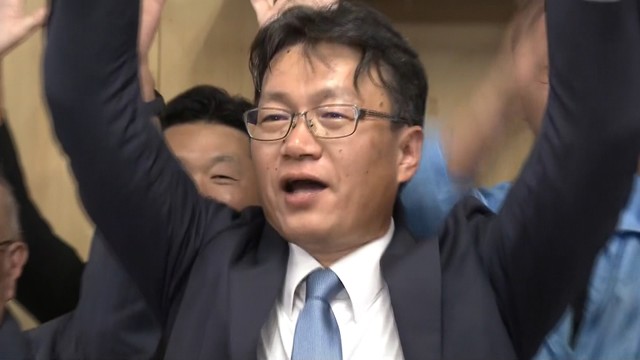 岡山・高梁市長選　元市議会議長の石田芳生さんが初当選