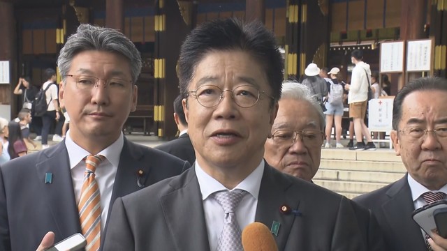 加藤勝信さんを財務大臣、阿部俊子さんを文部科学大臣に起用へ　自民党・石破新総裁の閣僚人事の方針