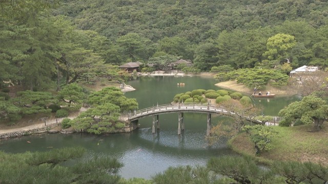 栗林公園の施設から売上金など約30万円が盗まれる　何者かが侵入か　高松市