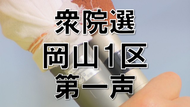 【衆院選2024】岡山1区　前職1人に新人4人が挑む【第一声】