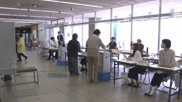 衆議院議員選挙の投開票日　岡山県は県知事選挙の投票も同時に