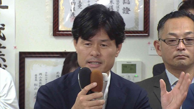 【衆院選2024】岡山4区で当選　柚木道義さん（立憲・前）「1円たりとも裏金・脱税・キックバックに使うのではなく、国民のために使う政治を」