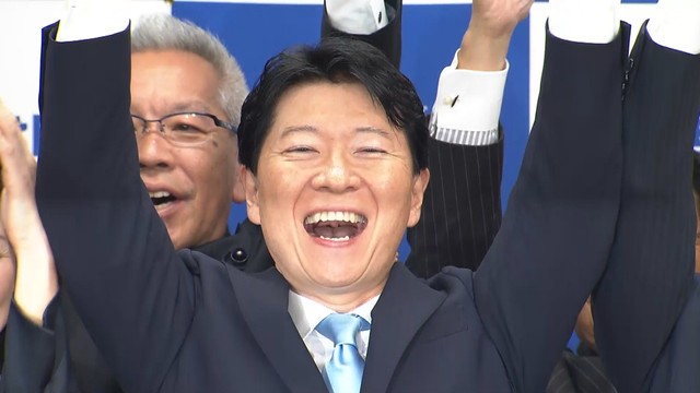 岡山県知事選で伊原木さんが4回目の当選　3期12年の実績と少子化対策訴え　投票率は前回を大きく上回る