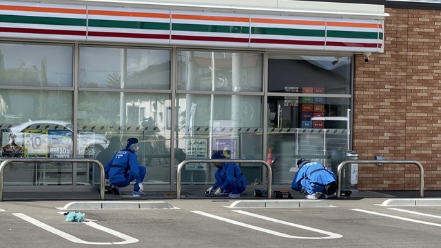 高松市のコンビニで強盗未遂事件　刃物を持った男が逃走