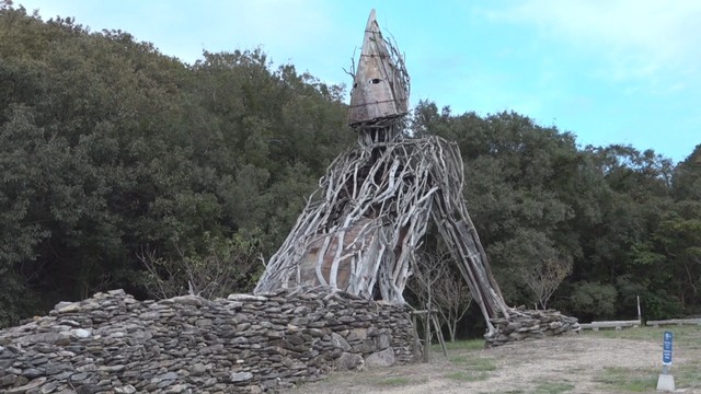 小豆島の三都半島でアート展　瀬戸芸に出展した作品も展示　半島の魅力を発信　香川