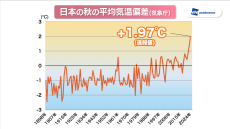 3年連続更新…2024年も「最も気温が高い秋」に　3日も師走とは思えない陽気の予想　岡山・香川【天気予報】