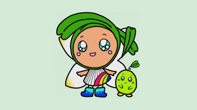 小豆島の特別支援学校のマスコットキャラクター　名前は「みんちゃん」と「なのちゃん」に決定　香川