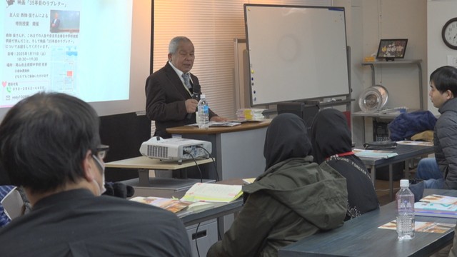 夜間中学で20年…89歳の元生徒が経験語る　岡山自主夜間中学校で特別授業